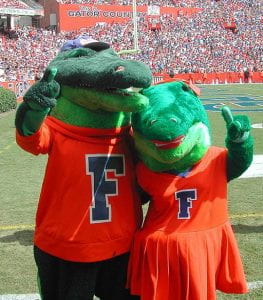 Florida Gators mascots, Albert and Alberta